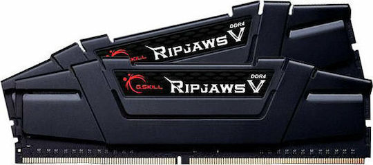 G.Skill Ripjaws V DDR4 32GB RAM with 2x16GB Modules and Speed 3200 for Desktop F4-3200C16D-32GVK view 3