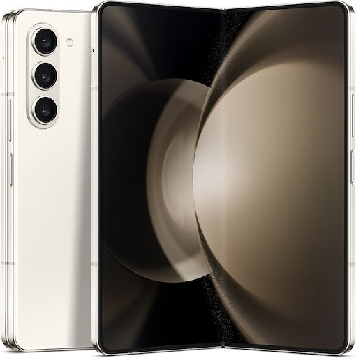 Samsung Galaxy Z Fold5 5G Dual SIM (12GB/512GB) Cream view 2