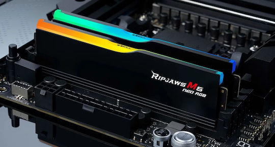 G.Skill Ripjaws M5 Neo DDR5 32GB RAM with 2x16GB Modules and Speed 6000 for Desktop F5-6000J3636F16GX2-RM5NRK view 4
