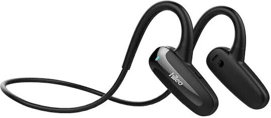 Hileo HI70 Open Ear Bluetooth Handsfree Earphones with Sweat Resistance Black