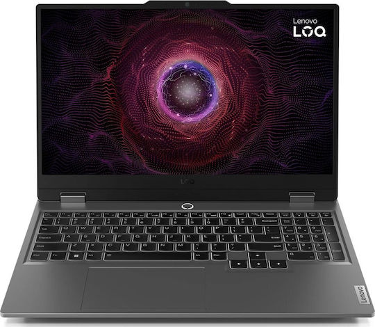 Lenovo LOQ 15ARP9 15.6" IPS FHD 144Hz (Ryzen 7-7435HS/16GB/512GB SSD/GeForce RTX 4070/No OS) Luna Grey (US Keyboard) view 1