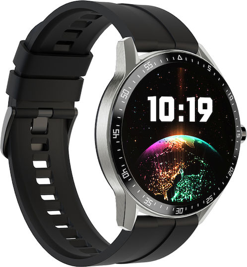 G.Rossi SG012A 45mm Smartwatch with Heart Rate Monitor (Black) view 6