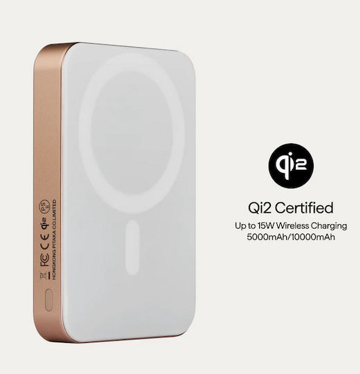 Pitaka Power Bank 10000mAh 15W Golden Glint Ansicht 9