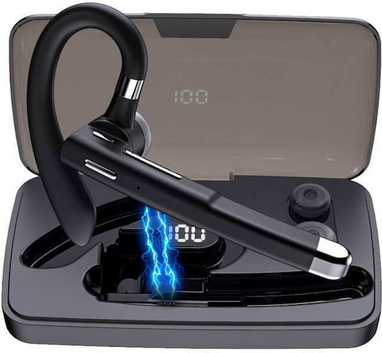 Edman Legend 520 In-ear Bluetooth Handsfree Earphone with Charging Case Black view 3