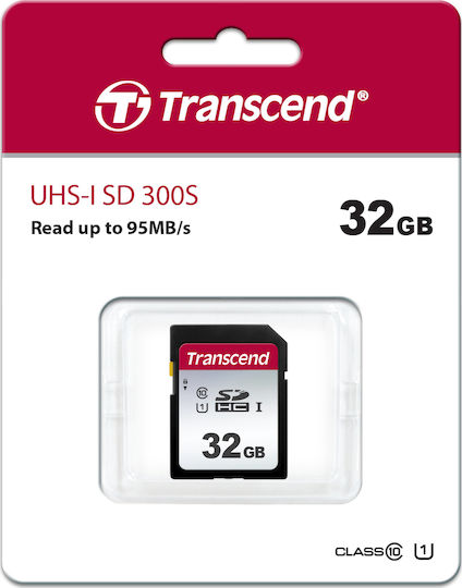Transcend 300s SDHC 32GB Class 10 U1 V30 UHS-I view 3