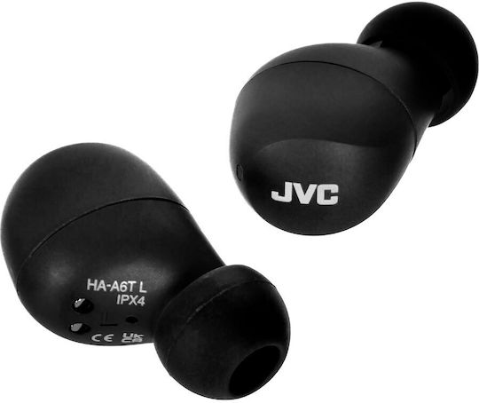 JVC Gumy Mini HA-A6T In-ear Bluetooth Handsfree Earphones with Sweat Resistance and Charging Case Black view 7