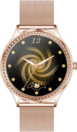 Pacific 39-02 Smartwatch with Heart Rate Monitor (Rose Gold) view 3