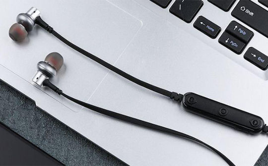 Awei B923BL In-ear Bluetooth Handsfree Earphones with Sweat Resistance Gray view 4