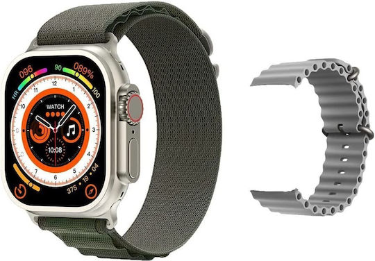 Z69 Ultra 49mm Smartwatch with Heart Rate Monitor (Gray)