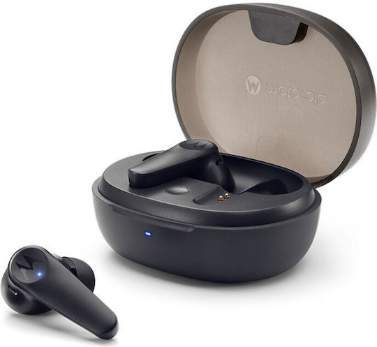 Motorola Moto Buds 600 ANC Bluetooth Handsfree Earphones with Charging Case Black vue 4