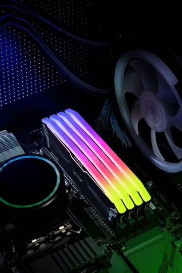 Lexar Ares RGB DDR5 32GB RAM with 2x16GB Modules and Speed 6800 for Desktop LD5U16G68C34LA-RGD view 7