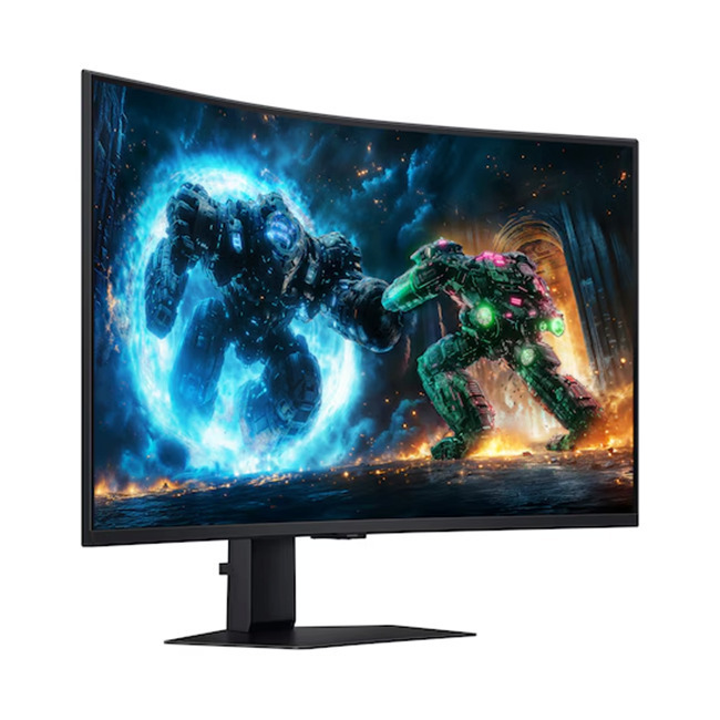 Samsung Odyssey G7 G75F VA HDR Curved Gaming Monitor 37" 4K 3840x2160 165Hz with 1ms Response Time GTG view 3