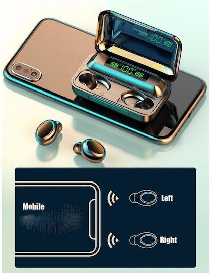 In-ear Bluetooth Handsfree Earphones with Charging Case Charging Case With Flashlight Digital Display view 6