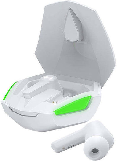 Edifier GT4 In-ear Bluetooth Handsfree Earphones with Sweat Resistance and Charging Case White view 4
