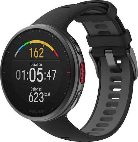 Polar Vantage V2 Aluminium 47mm Waterproof Smartwatch with Heart Rate Monitor (Black) view 8
