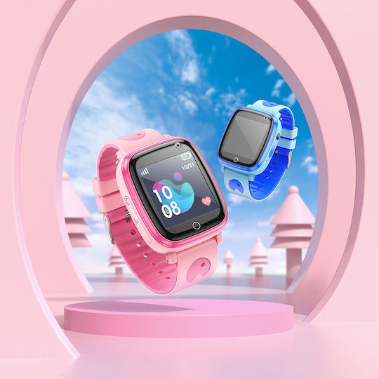 Hoco Smartwatch with SIM (Pink) view 3