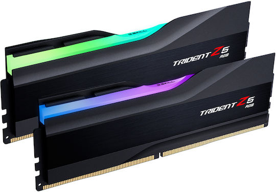 G.Skill Trident Z5 RGB DDR5 96GB RAM with 2x48GB Modules and Speed 6400 for Desktop F5-6400J3239F48GX2-TZ5RK
