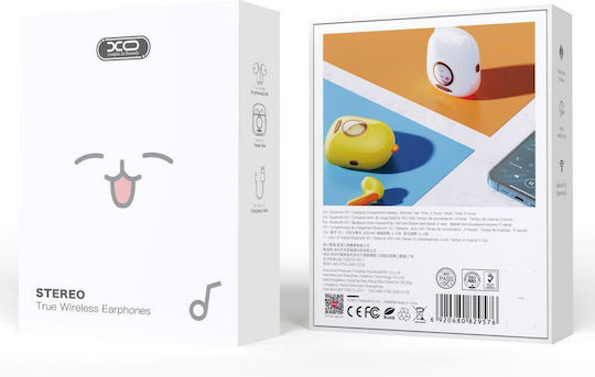 XO G6 In-ear Bluetooth Handsfree Earphones with Charging Case White view 3