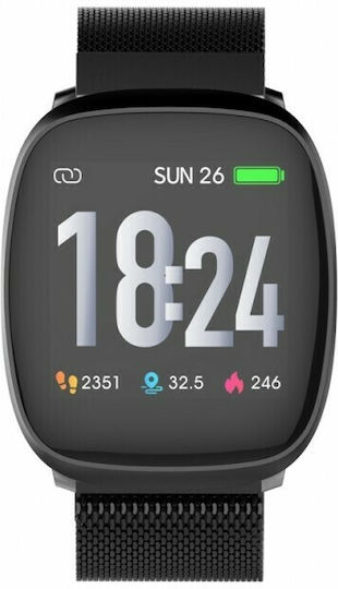 Trevi T-FIT-260 Smartwatch with Heart Rate Monitor (Black) view 2