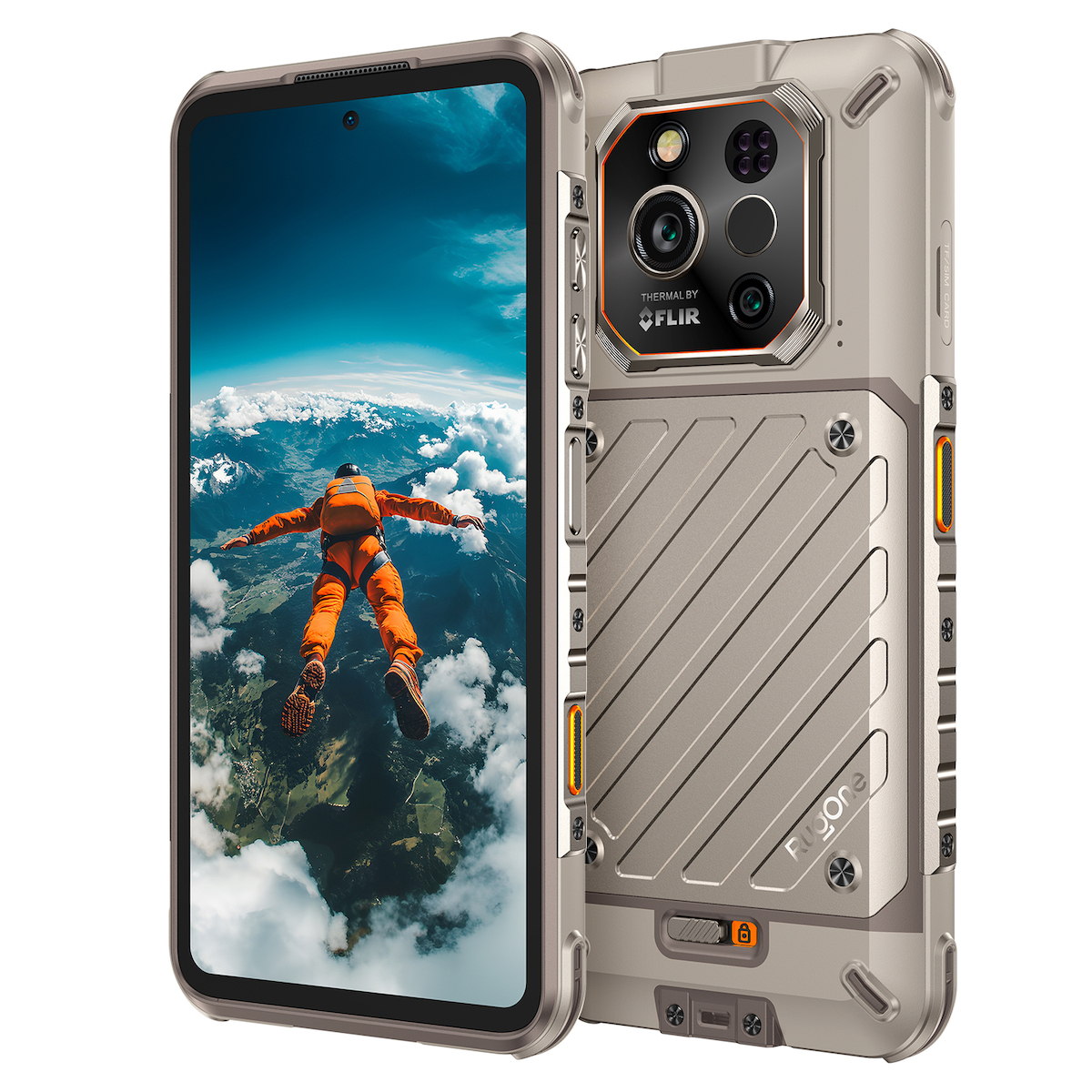 RugOne Xever 7 Pro 5G Dual SIM (12/512GB) Rugged Smartphone Sand Dune view 4