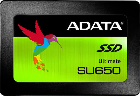 Adata Ultimate SU650 3D NAND SSD 120GB 2.5'' Type with SATA III Connection ASU650SS-120GT-R