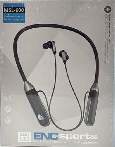 Leewello MSL-600 In-ear Bluetooth Handsfree Earphones with Charging Case Black view 1