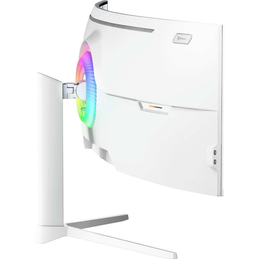 Arozzi Nova UltraWide Curved Monitor 49" 5120x1440 165Hz White view 6