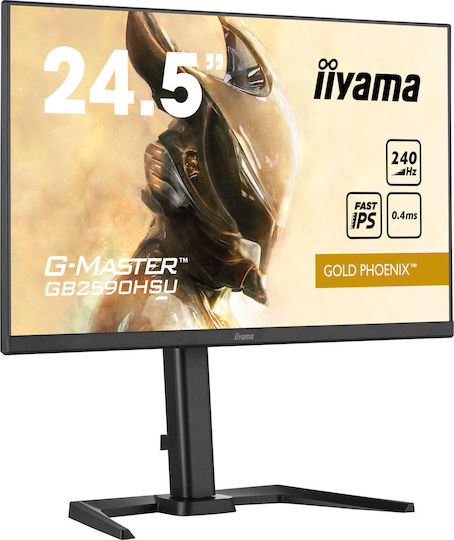 Iiyama G-Master GB2590HSU-B5 IPS HDR Gaming Monitor 24.5" FHD 1920x1080 240Hz view 2