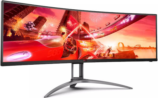 AOC Agon AG493UCX2 Ultrawide VA HDR Curved Gaming Monitor 48.8" 5120x1440 165Hz with Response Time 4ms GTG view 3