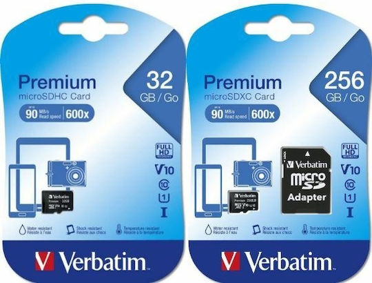 Verbatim Premium microSDHC 32GB Class 10 U1 High Speed view 5