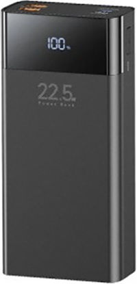 Remax RPP-672 Power Bank 20000mAh 22.5W with USB-A Port and USB-C Port Quick Charge 3.0 Black
