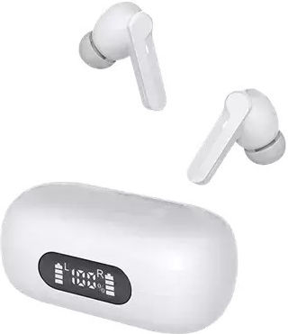 Denver TWE-40 In-ear Bluetooth Handsfree Earphones with Charging Case White view 2