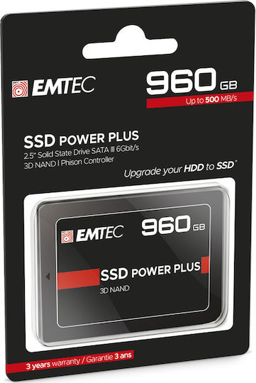 Emtec X150 SSD 960GB 2.5 Inch SATA III Connection view 2