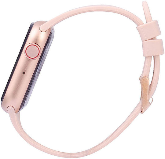 Trevi T-FIT 200 Smartwatch with Heart Rate Monitor (Pink) view 2
