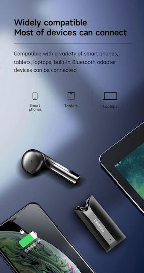 Fineblue F5 Pro Earbud Bluetooth Handsfree Earphone with Charging Case Black view 5