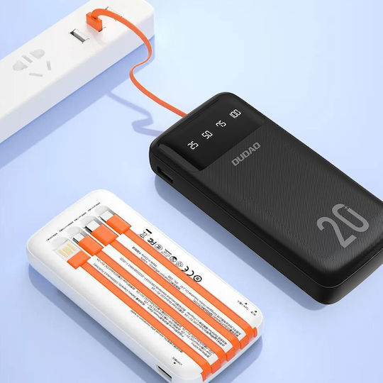 Dudao K6Pro + Power Bank 20000mAh Black view 2