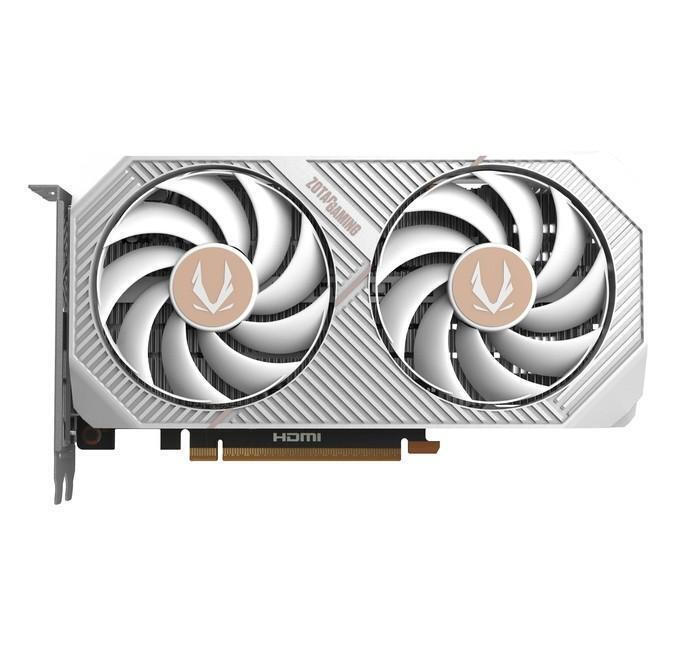 Zotac GeForce RTX 5050 8GB GDDR6 Twin Edge White Graphics Card ZT-B50500Q-10M view 2