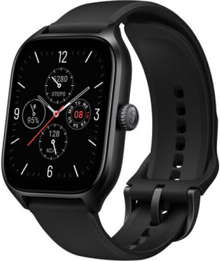 Amazfit GTS 4 Aluminium 43mm Waterproof Smartwatch with Heart Rate Monitor (Infinite Black) view 2