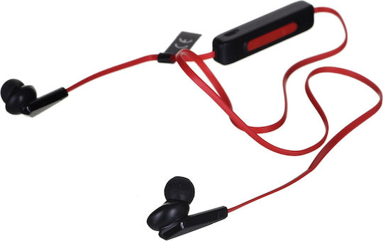 Lenovo Wireless Bluetooth Headset He01 In-ear Earphones with Charging Case Red view 1