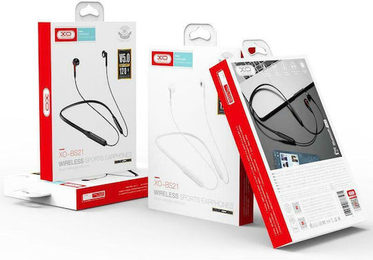 XO BS21 Earbud Bluetooth Handsfree Earphones with Sweat Resistance Black view 4