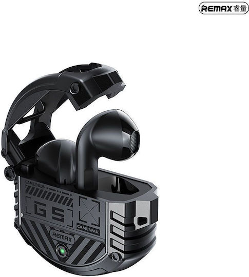 Remax GameBuds G5 Bluetooth Handsfree Earphones with Charging Case Black view 1