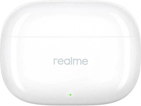 Realme T300 In-ear Bluetooth Handsfree Earphones with Charging Case Youth White vue 4