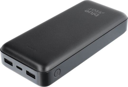 Blue Star W2027 Power Bank 20000mAh with 3 USB-A Ports and USB-C Port Black view 4