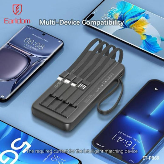 Earldom ET-PB69 Power Bank 10000mAh view 4