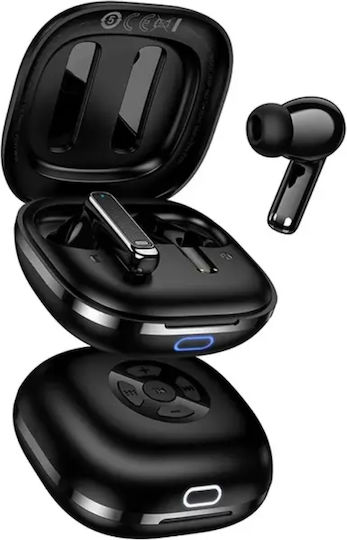 Hoco EW204 Verso In-ear Bluetooth Handsfree Earphones with Charging Case Black