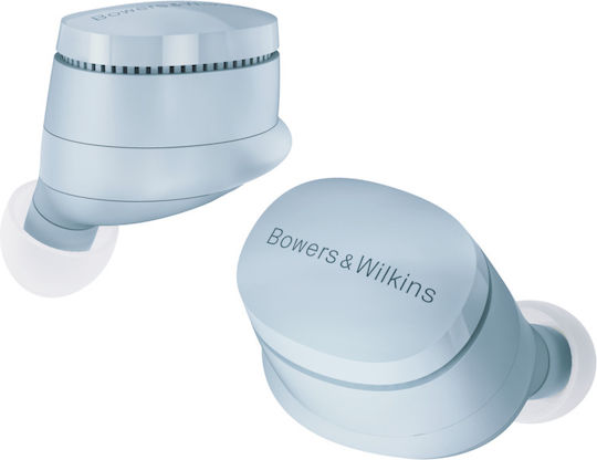 Bowers & Wilkins Pi6 In-ear Bluetooth Handsfree Earphones with Sweat Resistance and Charging Case Glacier Blue