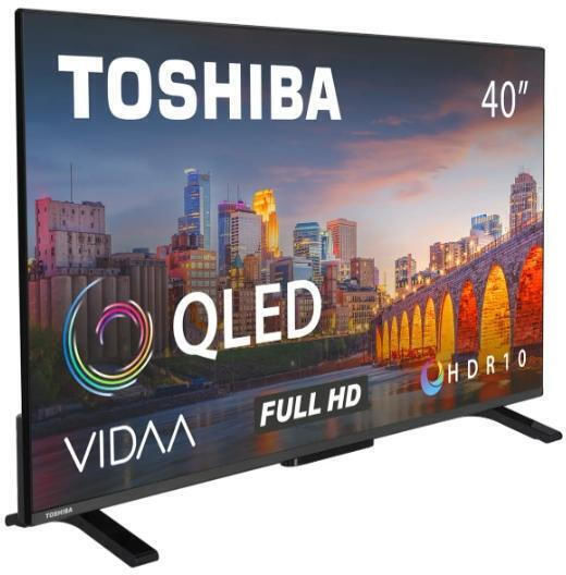 Toshiba Smart Television 40" 4K UHD QLED 40QV2F63DG HDR (2024) view 7