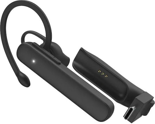 HAMA Mono MyVoice Station Earbud Bluetooth Handsfree Earphone Black view 1