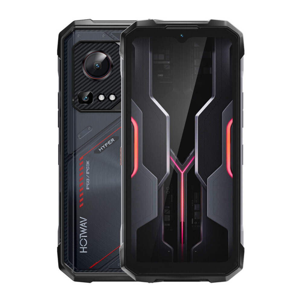 Hotwav Hyper 7S 5G Dual SIM (4GB/256GB) Resistant Smartphone Black view 5