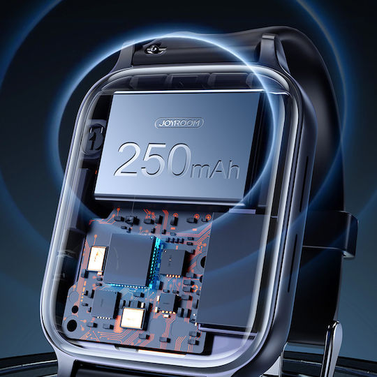 Joyroom JR-FT3 Smartwatch with Heart Rate Monitor (Dark Gray) view 3